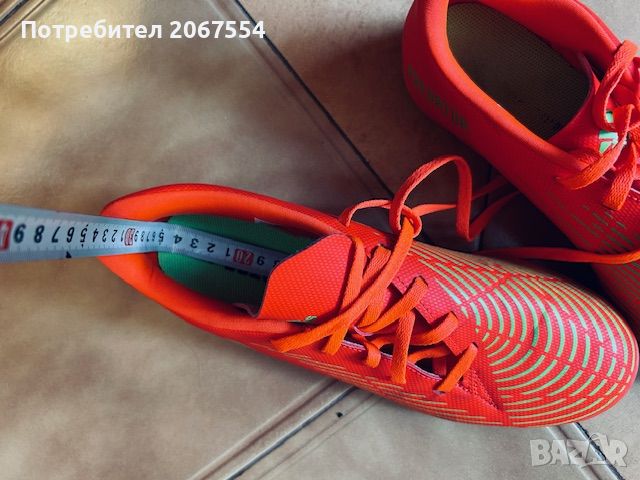 Футболни обувки стоножки Adidas Predator 38 номер, снимка 8 - Футбол - 46731988