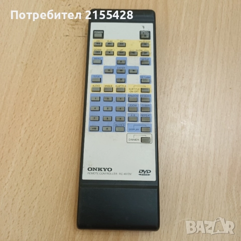 Оригинално дистанционно Onkyo RC 407 DV