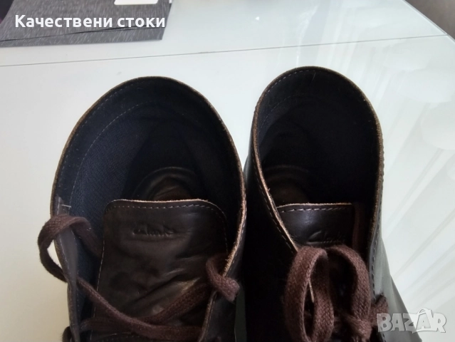 Мъжки обувки Clarks 43 номер, снимка 5 - Мъжки боти - 52124794