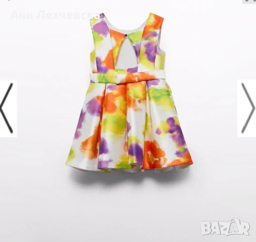 Детска разкроена рокля Abel and Lula за момиче с принт , снимка 6 - Детски рокли и поли - 50963362