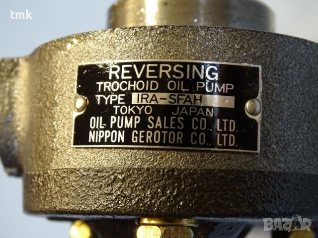 Трохоидна помпа NIPPON GEROTOR IRA-SFAH Reversing Trochoid Oil Pump, снимка 4 - Резервни части за машини - 45336656