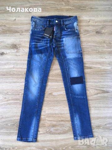 Dsquared2 мъжки дънки от ликвидация на магазин, размер 48