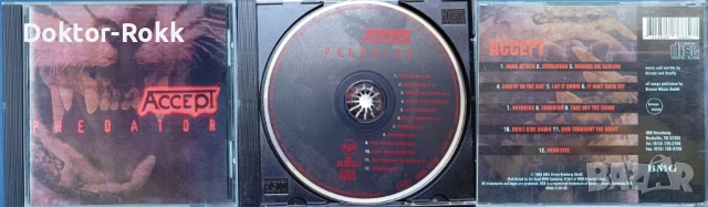 Accept - оригинални и неофициални дискове , снимка 5 - CD дискове - 50871506