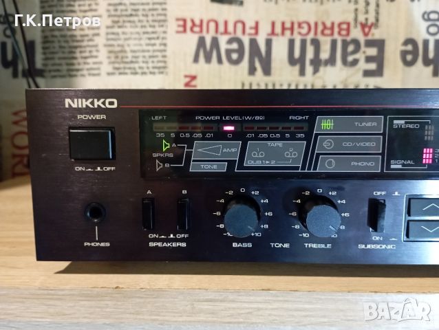 Ресивър "Nikko" NR-650, снимка 5 - Ресийвъри, усилватели, смесителни пултове - 45539940