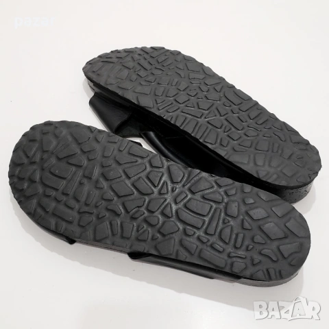 Мъжки Дизайнерски Кожени Джапанки Чехли Естествена Кожа Корк 44-44.5, снимка 6 - Джапанки - 53459079