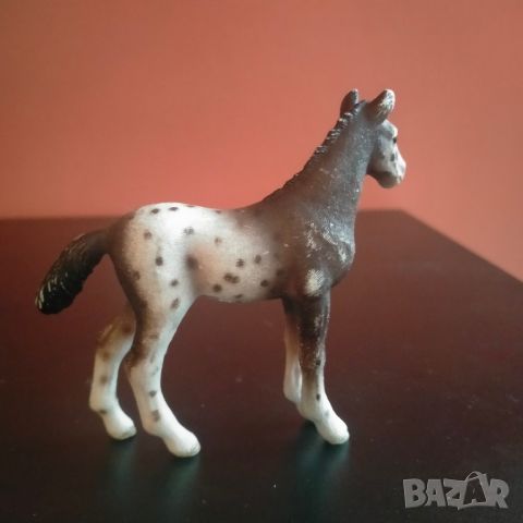 Колекционерска фигурка Schleich Кон Knabstrupper Foal Horse 2013 13760, снимка 5 - Колекции - 46797624