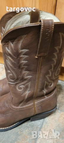 мъжки каубойски кожени ботуши дуранго 46 номер, снимка 2 - Мъжки ботуши - 52357294