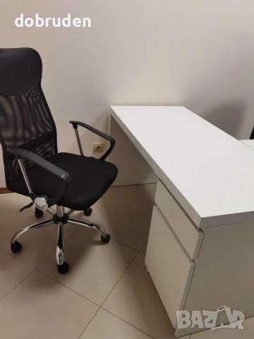 Промо! Черен офис стол в добро състояние, снимка 4 - Столове - 52914422