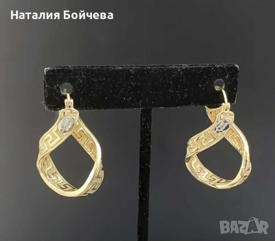  Обици от висококачествена медицинска стомана , снимка 2 - Обеци - 53637626