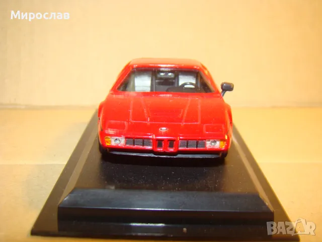 1:43 BMW M1 МОДЕЛ КОЛИЧКА ИГРАЧКА, снимка 2 - Колекции - 48173803