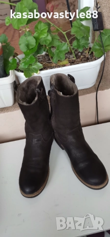 Ботуши Clic! Естествена кожа , снимка 10 - Дамски ботуши - 52877035