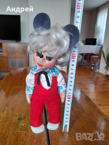 Стара кукла Мини Маус, снимка 7 - Други ценни предмети - 44941228