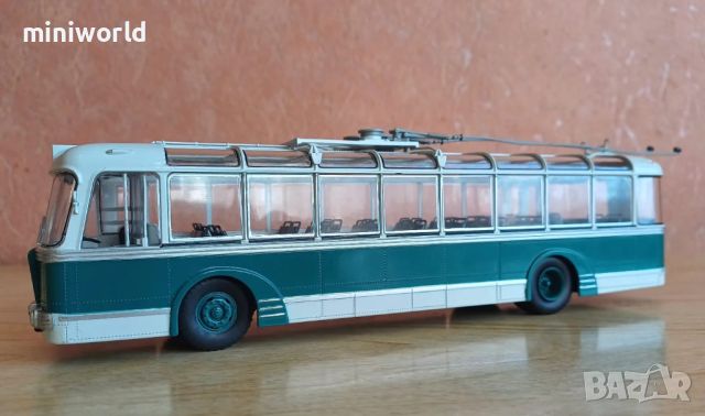 СВАРЗ-ТБЕС тролейбус 1955 - мащаб 1:43 на Наши автобуси моделът е нов в блистер