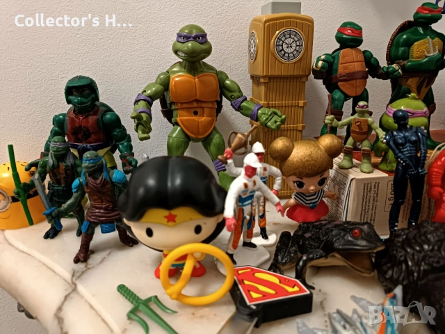Лот играчки костенурките нинджа Покемон Супермен и др. TMNT Superman DC Comics Pokemon, снимка 7 - Колекции - 53541260