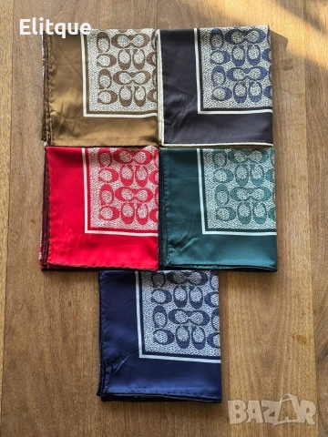 копринени шалове Louis Vuitton Burberry Christian Dior coach , снимка 8 - Шалове - 53015365