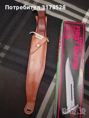 Нож Рамбо , снимка 4 - Ножове - 53097045