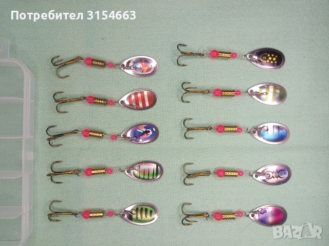 Блесни за риболов , снимка 7 - Такъми - 53990736