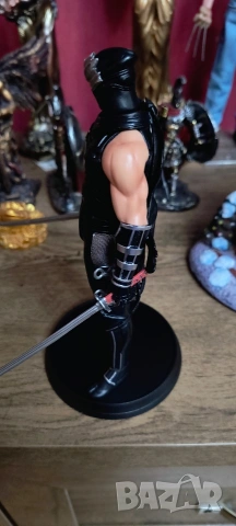 Детайлна статуетка на Ninja Gaiden black-18 см,нова, снимка 3 - Колекции - 53328129