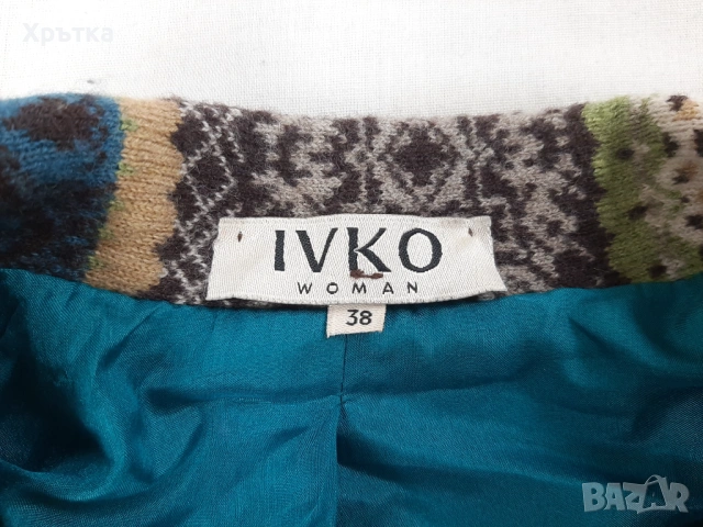 Ivko Blazer - Оригинално дамско сако размер 38 / M, снимка 9 - Сака - 53086762