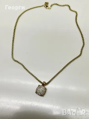 David Yurman оригинално колие медальон, снимка 3 - Колиета, медальони, синджири - 50263417
