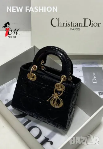 Дамски Кожени Чанти DIOR, снимка 7 - Чанти - 47240987