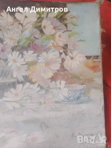 Борис Митев маслена картина платно , снимка 6 - Картини - 50360434