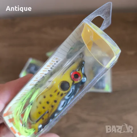 Силиконова жаба с кука двойка HUIZHU 15 грама, снимка 8 - Стръв и захранки - 49316757