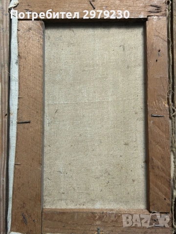 Стара картина пейзаж , снимка 5 - Картини - 53586968