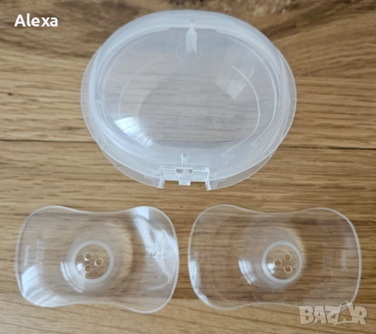 Силиконови протектори за зърна Philips Avent нови, снимка 2 - Аксесоари за кърмачки - 52479353