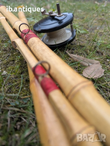 Стара бамбукова въдица , снимка 6 - Въдици - 52774974