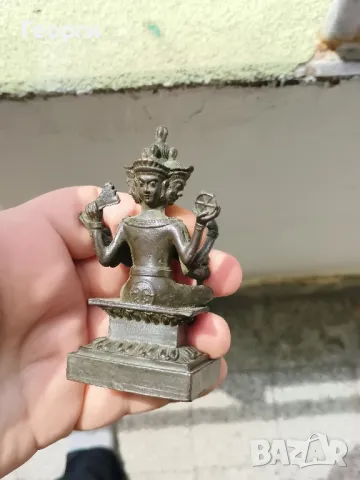 Бронзова статуетка-456, снимка 10 - Антикварни и старинни предмети - 50372928