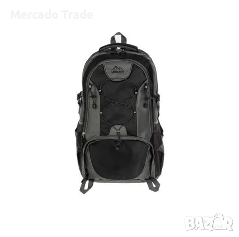 Туристическа раница Mercado Trade, Текстил, 40л., Сив, снимка 1 - Спортна екипировка - 45207721