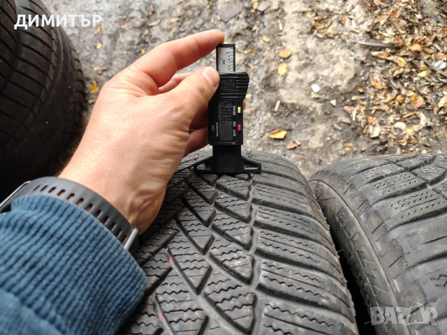 2бр.зимни гуми BRIDGESTONE 225 55 18 DOT23 цена за брой, снимка 2 - Гуми и джанти - 54057292