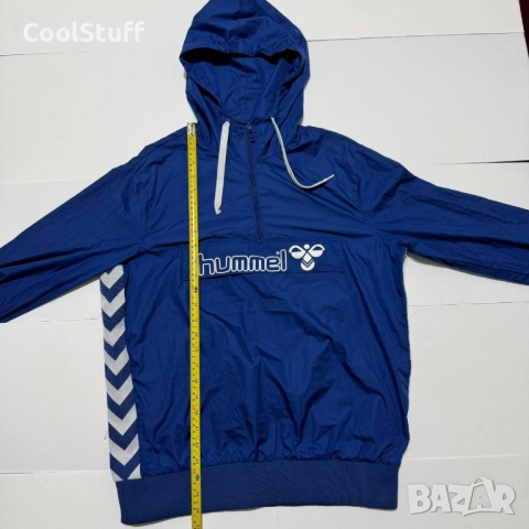 Hummel Футболно Тренировъчно Горнище 1/4 Цип Размер S, снимка 2 - Спортни дрехи, екипи - 52423138