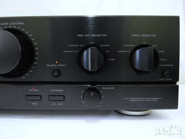 ⭐⭐⭐ KENWOOD KA-4020 ⭐⭐⭐  Хубав и мощен усилвател , 2 х 100/75 вата (4/8 ома), снимка 4 - Ресийвъри, усилватели, смесителни пултове - 28716246