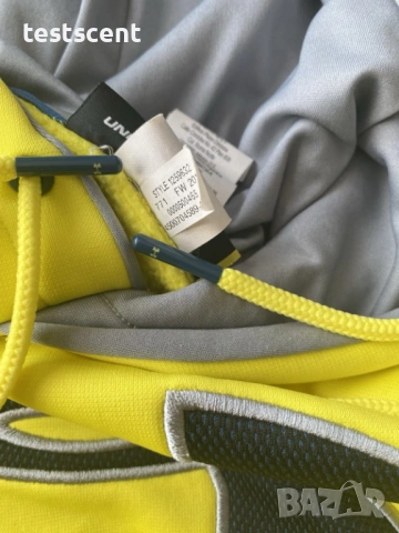 Мъжки суичър Under Armour Storm1 Hoodie XL (Лимитиран / Discontinued модел) ярко жълт Xlarge, снимка 6 - Суичъри - 54011628