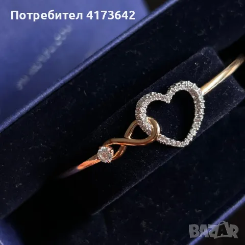 Колие и гривна Swarovski комплект, снимка 2 - Колиета, медальони, синджири - 46839165