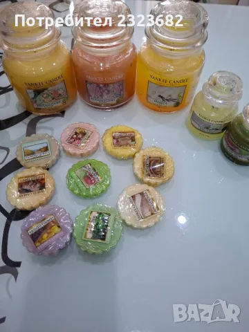 Продавам ароматни свещи на Yankee Candle , снимка 2 - Декорация за дома - 48942317