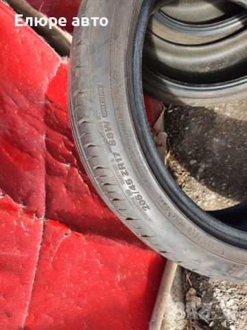 4бр.летни гуми Kumho 205/45 R17, снимка 6 - Гуми и джанти - 53556109