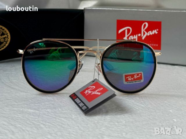 Ray-Ban RB3647 Рей Бан дамски слънчеви очила,мъжки,унисекс,огледални, снимка 5 - Слънчеви и диоптрични очила - 45608273