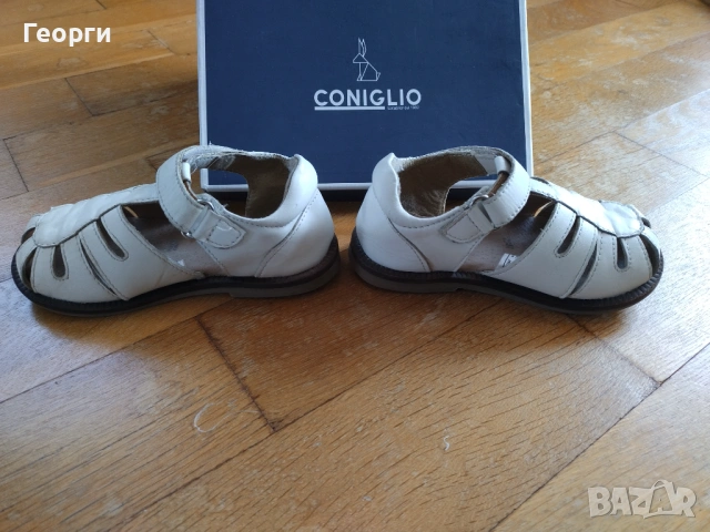 Сандали, детски, размер 24, кожа, стелка 15 см, снимка 2 - Детски сандали и чехли - 54042400