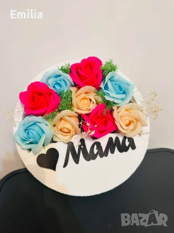 Луксозна кутия със сапунени рози – подарък за 8 март , снимка 4 - Подаръци за жени - 53677242