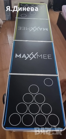 Преносима LED маса за биър понк Maxxmee , снимка 6 - Маси - 52850984