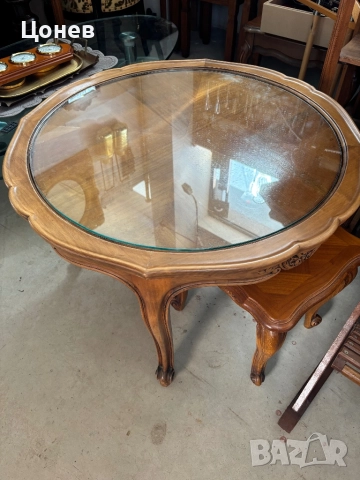 Кръгла холна маса, снимка 2 - Маси - 52955134