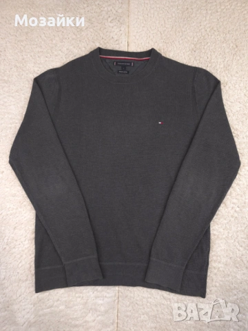 Tommy Hilfiger Premium Cotton Knit Sweater / Waffle Texture (L) – MSRP €140