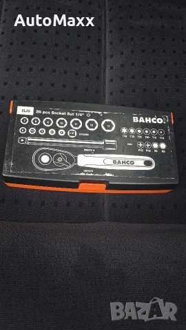 Малко гедоре 1/4",25части BAHCO SL25, снимка 2 - Гедорета - 53024702