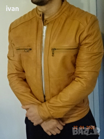 мъжко кожено яке