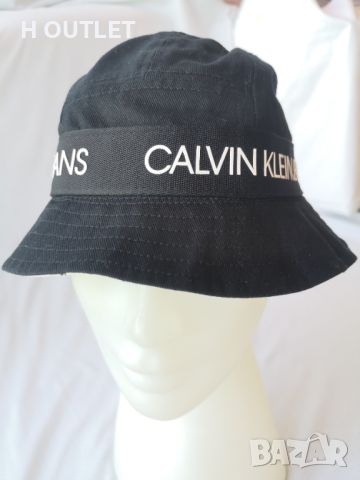 Детска оригинална шапка тип идиотка CALVIN KLEIN OS /511/, снимка 2 - Шапки - 46501439