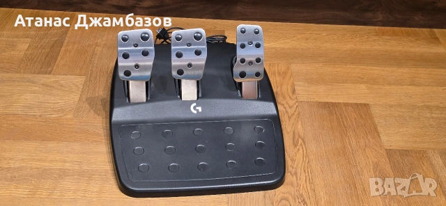 Състезателен волан, педали и скоростен лост Logitech TRUEFORCE G923, снимка 7 - Аксесоари - 54102199