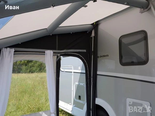 НАДУВАЕМ ФОРСЕЛТ ЗА КЕМПЕР- KAMPA MOTOR RALLY AIR PRO 260 XXL.ВИСОЧИНА НА МОНТАЖ МЕЖДУ 280-295 СМ, снимка 9 - Палатки - 51378058